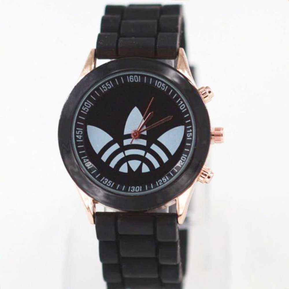 Black Adidas Watch with Silicone Band NWOT - Picture 7 of 7